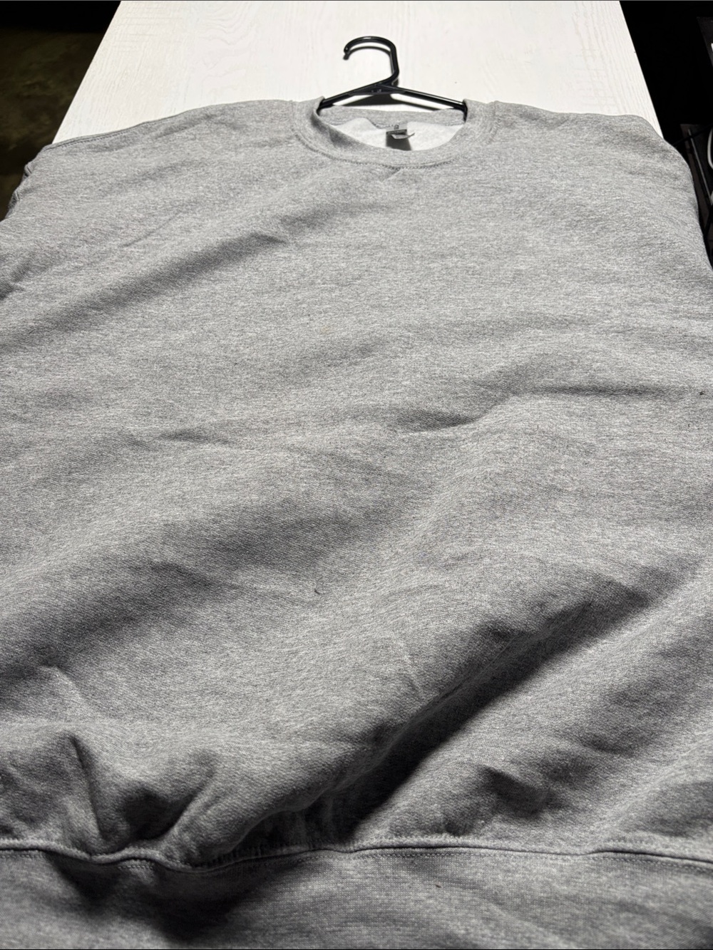 Gildan Gray Men's Crewneck Sweatshirt